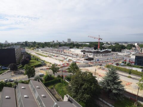 Travaux de construction du site de maintenance et de remisage à Montreuil